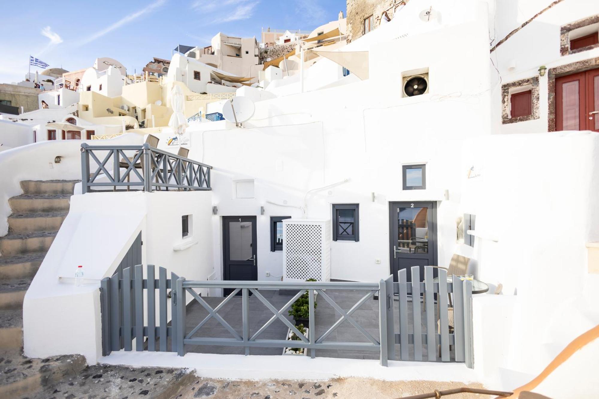 White Side Suites Ia Exterior foto
